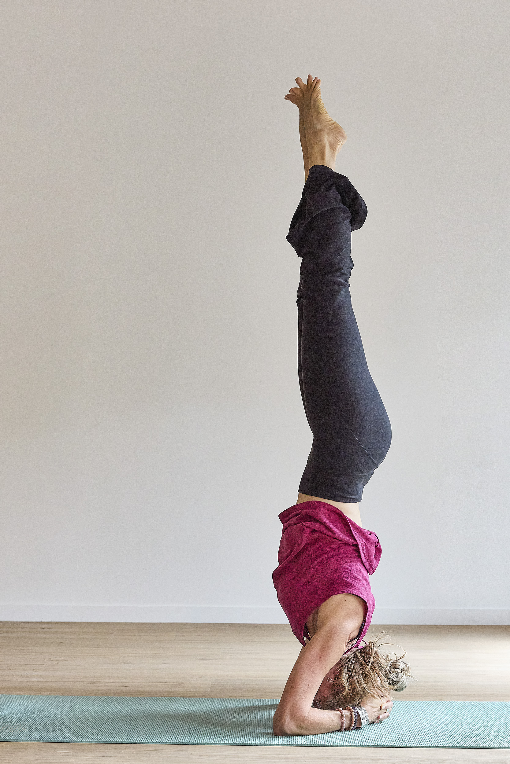 Photo de Gaelle en inversion/poirier
