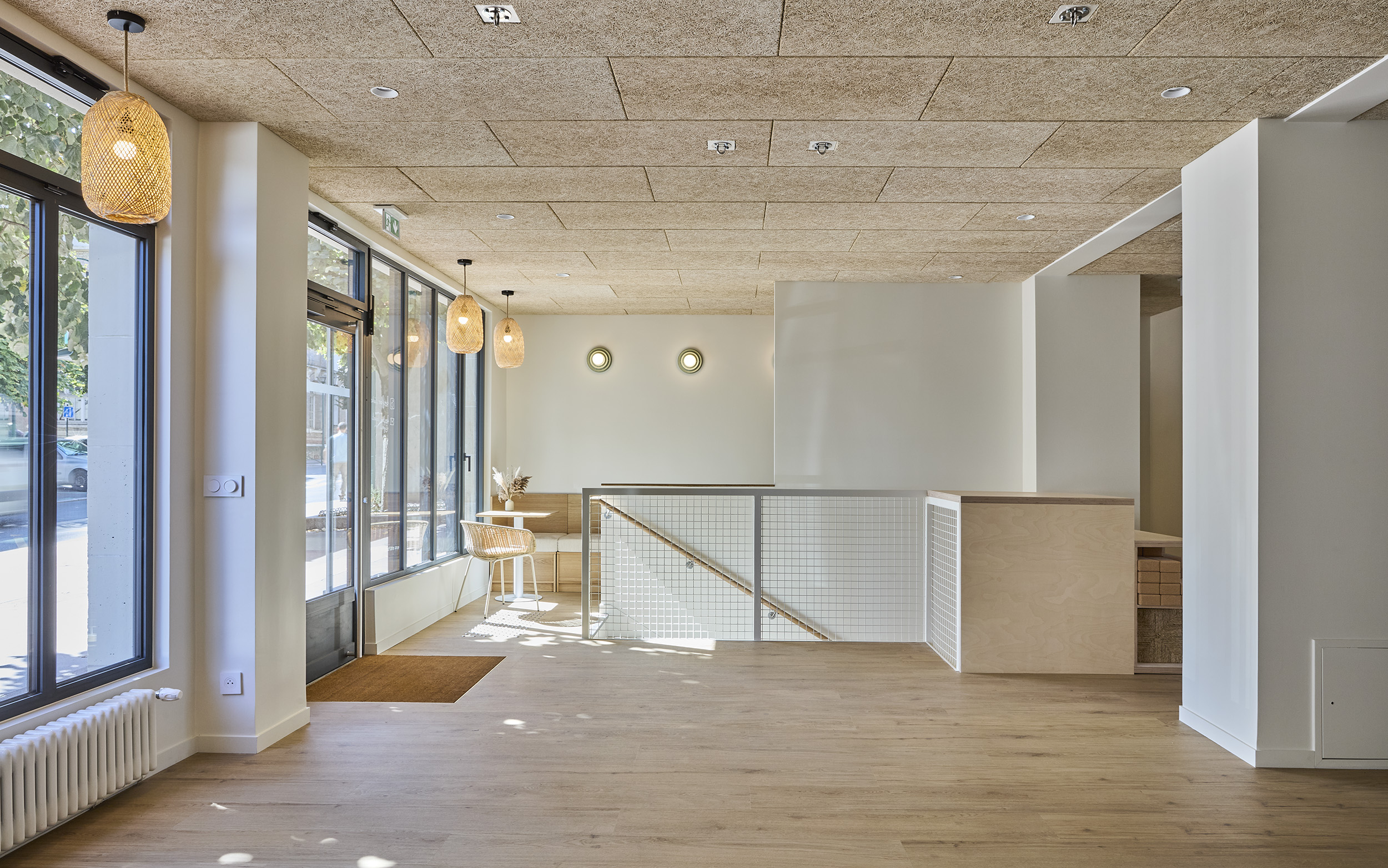 Le Salon KerFlow avec parquet clair